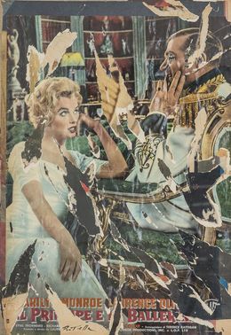 Fine Art Drawings, Principesco (Marilyn), Mimmo Rotella