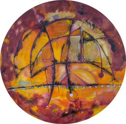 Painting, Sol naciente, Francisco Muñoz Tejeida