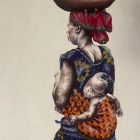 Gemälde, Mweya wekurera - NIcoleta Gallery Berlin Germany, Keith Zenda