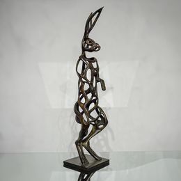 Sculpture, Dancing Hare, Richard Texier