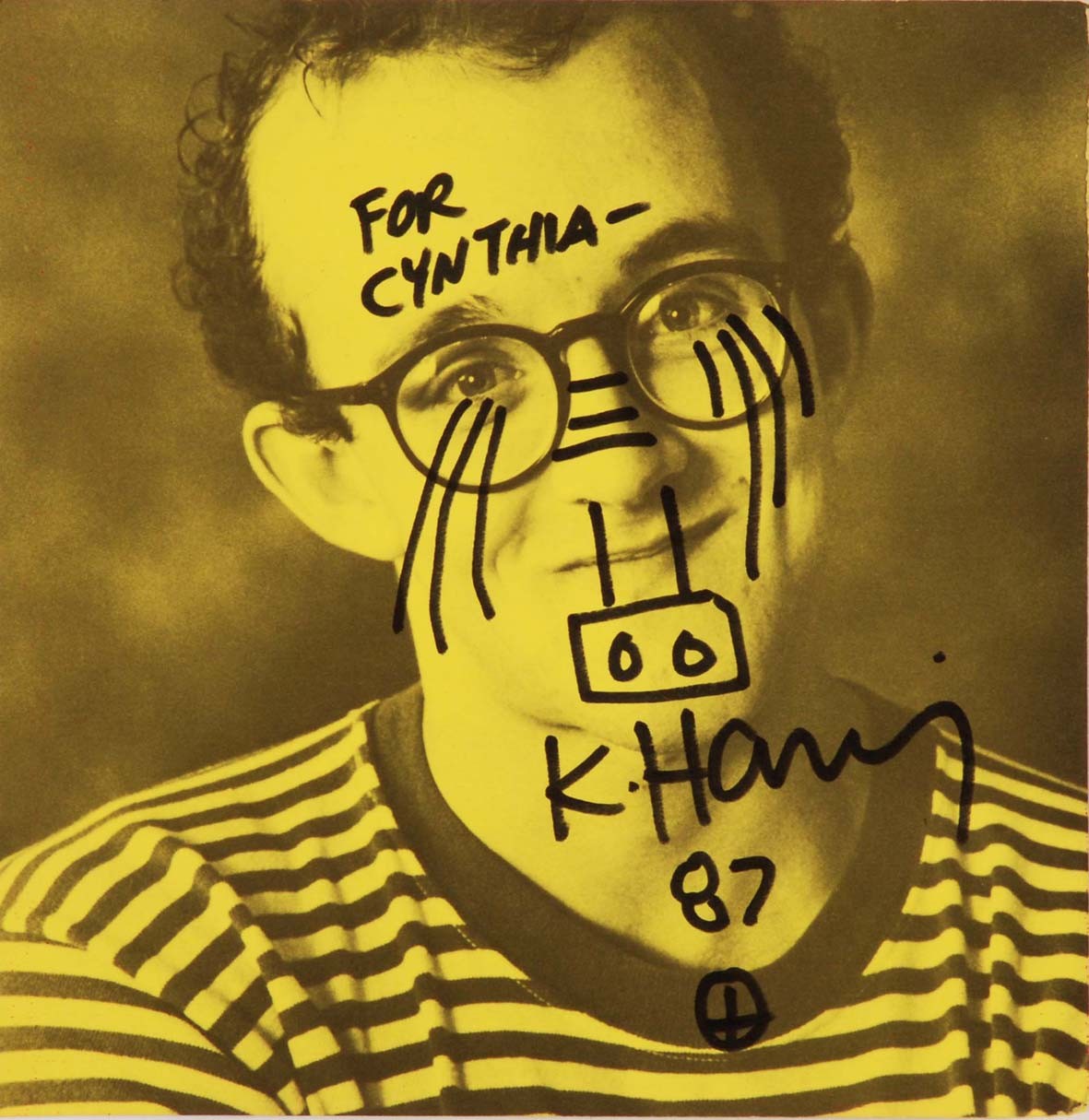 Keith Haring, For Cynthia Keith Haring, For Cynthia