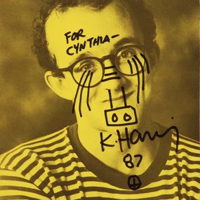 Gemälde, For Cynthia, Keith Haring