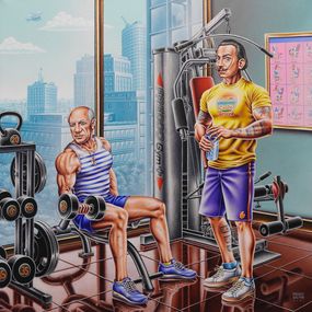 Pittura, Body artistes, Freddo Sacaro