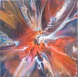 Painting, Tempête des sables, Léa Damaggio