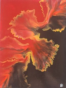 Painting, Coquelicotie, Léa Damaggio