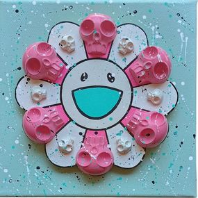Painting, FlowerSkull, VL.