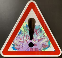 Painting, Attention !, Hamed ENCS
