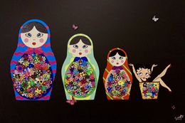 Painting, Les girls, Géraldine G.