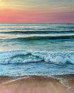 Painting, Evening Symphony of the Sea, Daria Dudochnykova