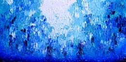 Painting, Relief Blue 23, Tiberiu Soos