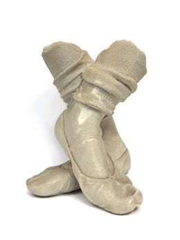 Sculpture, Fifth Position Maquette (resin sculpture), Carole A. Feuerman