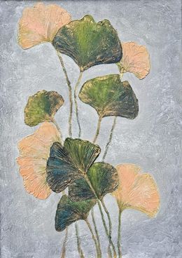 Painting, Leaves of wisdom, Joanna Misoteri
