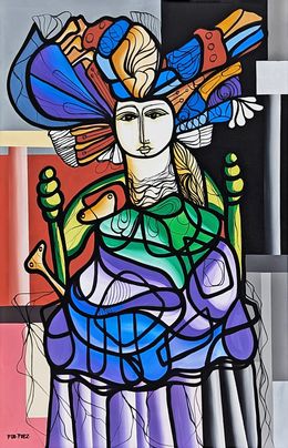 Painting, Reina, Fernando Fernandez