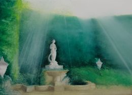 Peinture, Jardin intérieur (Hidden Garden), Evgeniya Buravleva