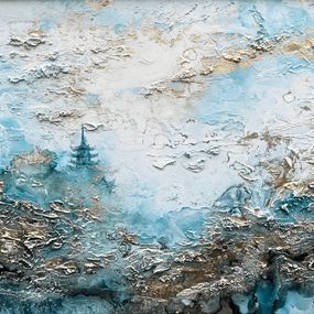 Painting, Echoes of forgotten peaks, Joanna Misoteri
