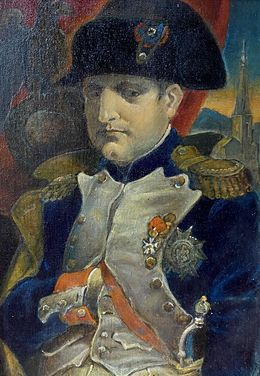 Gemälde, Portrait of Napoleon, Oleg Litvinov