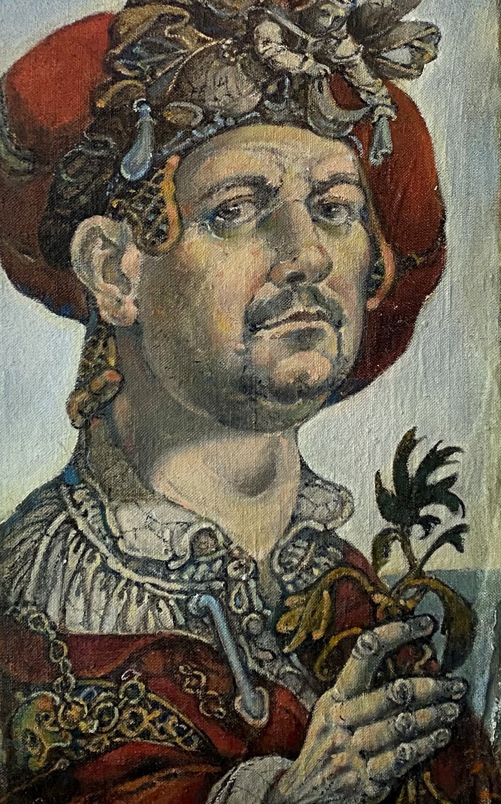 Oleg Litvinov, Self-portrait in 2010 Oleg Litvinov, Self-portrait in 2010