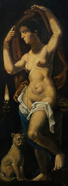 Painting, In the Night, Oleg Litvinov