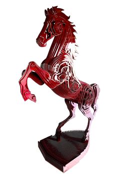 Escultura, Horse Ferrari Vision, Jean François Piecourt