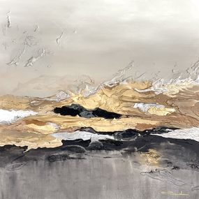 Peinture, Tramonto dorato, Daniela Pasqualini