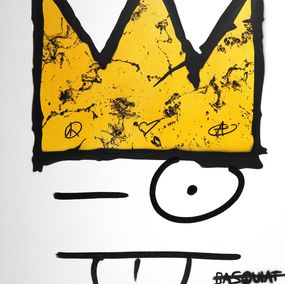 Painting, My Kid Just Ruined My Basquiat (Yellow Gold), Ziegler T