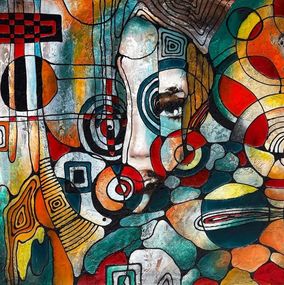 Painting, Spectrum of Self, Lucy Gregry