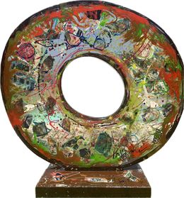 Sculpture, Grand donut spirit, Patmoli