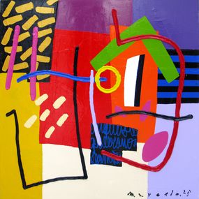 Painting, Variacion 21, Marcello Cid Saint Jean