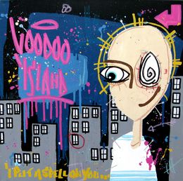 Painting, Voodoo Island, Didier Gomez