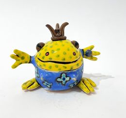 Sculpture, Crowned Croak Majesty, Viktor Zuk