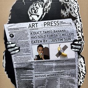 Painting, Banan'art, Ladamenrouge