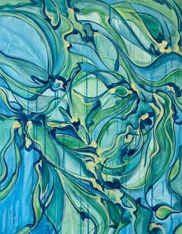Peinture, Ocean Eyes, Crescentia K.