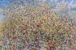 Gemälde, Cherry harvest, Iurii Dzhinaliev