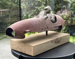 Sculpture, Master of speed, Lieven D'Haese