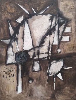 Painting, El nido, Francisco Muñoz Tejeida