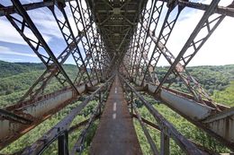 Photography, Passerelle de fer – Le vertige du vide, Lauric Gourbal