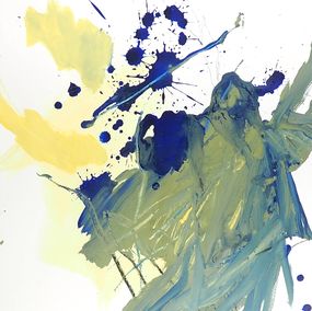 Painting, Etendue spontanée - 18 - medium, LN Le Cheviller