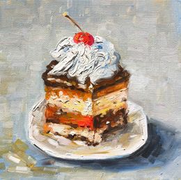 Painting, Layers of Delight, Narek Qochunc