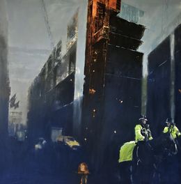 Painting, Presence in Cannon Street, David Walker