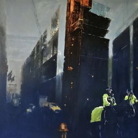 Painting, Presence in Cannon Street, David Walker