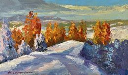 Gemälde, The Silence of Winter, Boris Serdyuk