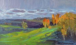 Peinture, When the Evening Sun Gilded the Silence, Boris Serdyuk