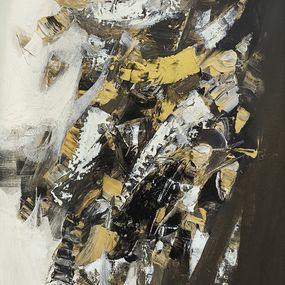 Painting, Echoes in Gold and Black, Hayk Miqayelyan