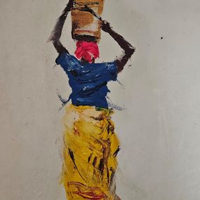 Gemälde, Mutakuri weHupenyu - Bearer of Life - Artgal.Online Thundorf Switzerland, Keith Zenda