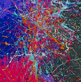Peinture, Magical Sunset XXL, Caroline Vis