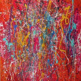 Peinture, Red Power, Caroline Vis