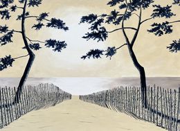 Painting, Sainte-Marine #4, Frédéric Cadiou