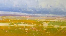 Painting, Yellow Hill, Vahe Yeremyan