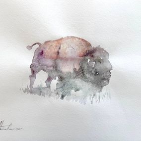 Peinture, Bison, Artyom Abrahamyan