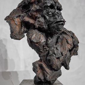 Sculpture, Gorille - Bronze, Ronceval